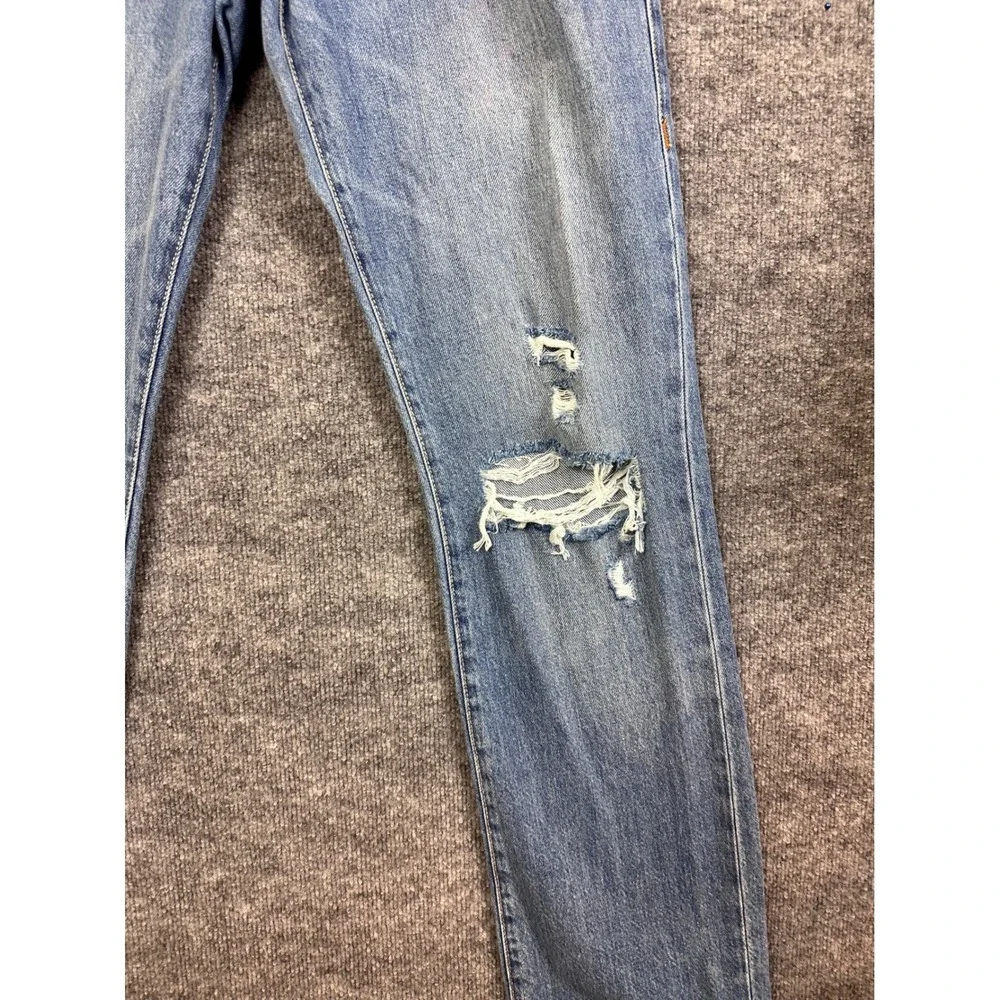 True Religion Ricky Relaxed Straight Distressed Jeans Size 31